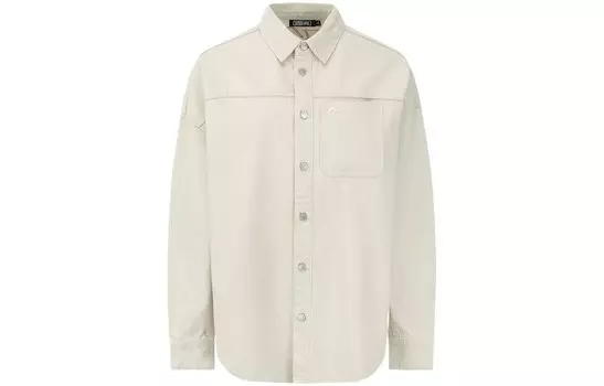 Джинсовая куртка женская овсяная Evisu