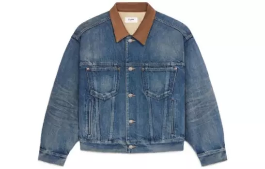 Джинсовая куртка женская синий Celine