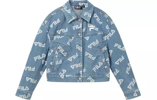 Джинсовая куртка женская синий Fila