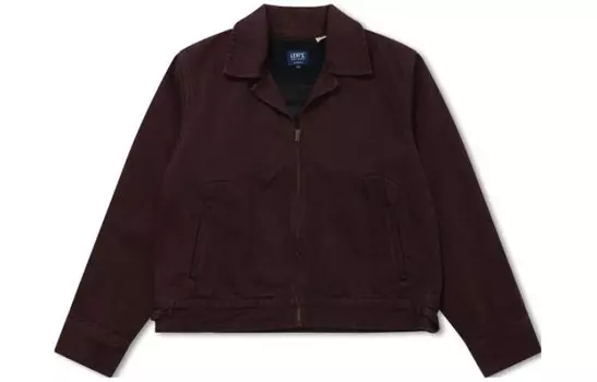Джинсовая куртка женская темно-красная Levi’S