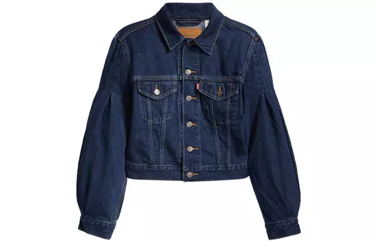Джинсовая куртка женская темно-синяя Levi’S