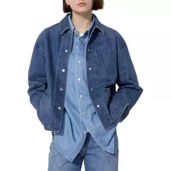 Джинсовая куртка женская Uniqlo, синий