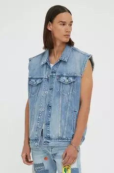 Джинсовая майка Levi's, синий