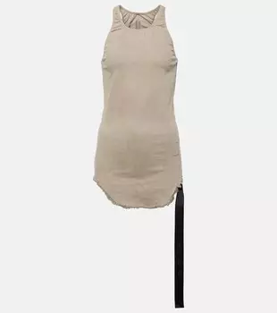Джинсовая майка Rick Owens, бежевый