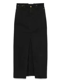 Джинсовая макси-юбка Briglia 1949, черный