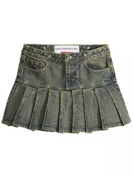 Джинсовая мини-юбка Andersson Bell, синий