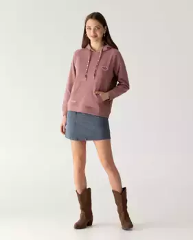 Джинсовая мини-юбка Noon, синий