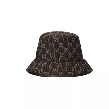 Джинсовая панама Gg GUCCI