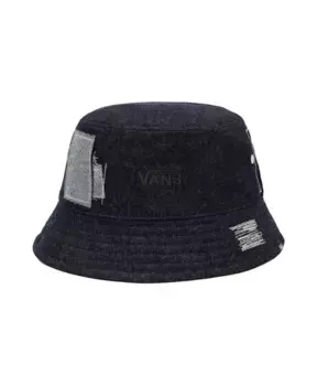 Джинсовая панама в клетку Vans, синий
