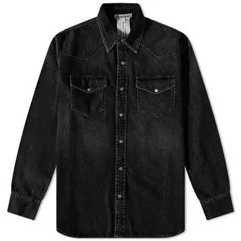 Джинсовая Рубашка Acne Studios Karty, черный