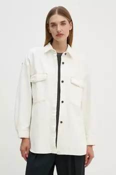 Джинсовая рубашка American Vintage, бежевый