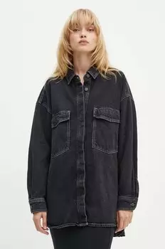 Джинсовая рубашка American Vintage, черный