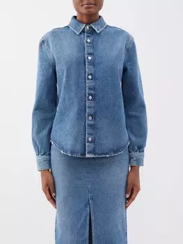 Джинсовая рубашка эрин Armarium, синий