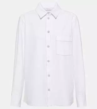 Джинсовая рубашка «Аркадия» Max Mara, белый
