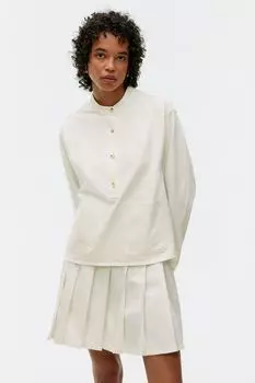 Джинсовая рубашка Arket, белый