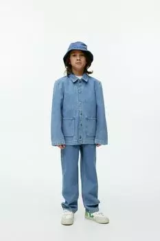 Джинсовая рубашка Arket, синий