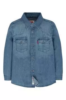 Джинсовая рубашка Barstow с длинными рукавами в стиле вестерн Levi'S, синий