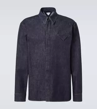Джинсовая рубашка Bottega Veneta, Indigo