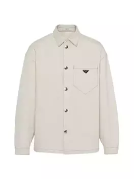 Джинсовая рубашка Bull Prada, белый