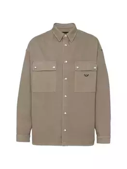 Джинсовая рубашка Bull Prada, серый