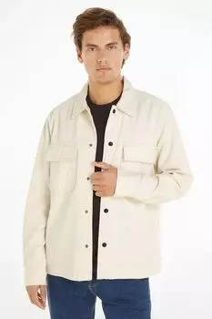 Джинсовая рубашка Calvin Klein, бежевый