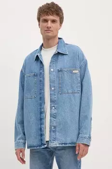 Джинсовая рубашка Calvin Klein Jeans, синий