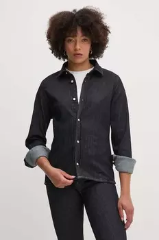 Джинсовая рубашка Calvin Klein Jeans, темно-синий