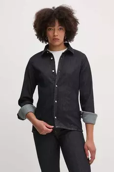 Джинсовая рубашка Calvin Klein Jeans, темно-синий