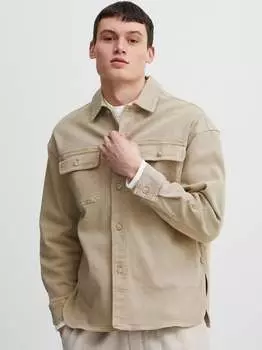 Джинсовая рубашка cf0083 Casual Friday, бежевый