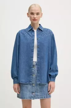 Джинсовая рубашка CHARLIE SPARKLE Pepe Jeans, синий