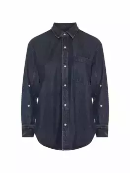 Джинсовая рубашка Citizens Of Humanity, тёмно-синий