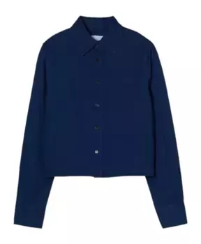 Джинсовая рубашка Closed, синий