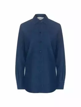 Джинсовая рубашка Closed, тёмно-синий