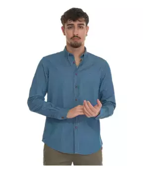 Джинсовая рубашка Crl001 Harmont & Blaine, синий