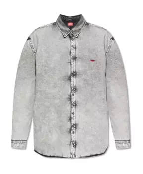 Джинсовая рубашка D Flaim S Diesel, серый