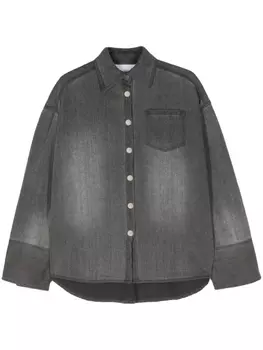 Джинсовая рубашка Delilah REMAIN, серый