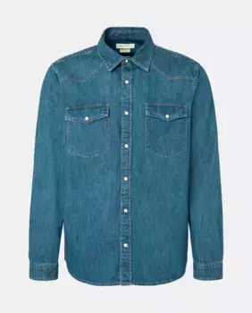 Джинсовая рубашка для мужчин Green Coast, индиго