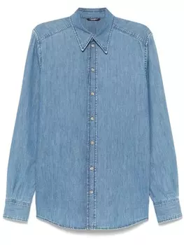 Джинсовая рубашка Dolce & Gabbana, синий