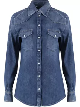 Джинсовая рубашка Dolce & Gabbana, синий