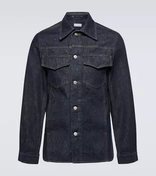 Джинсовая рубашка Dries Van Noten, синий