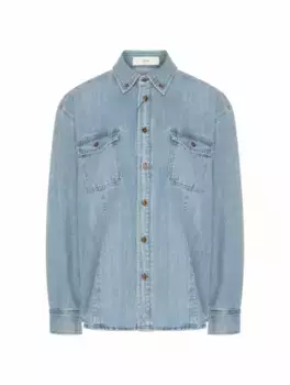 Джинсовая рубашка Dunst, синий