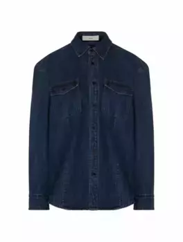 Джинсовая рубашка Dunst, тёмно-синий