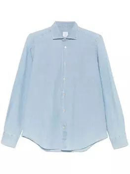 Джинсовая рубашка Eleventy, синий