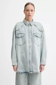 Джинсовая рубашка Gestuz, синий