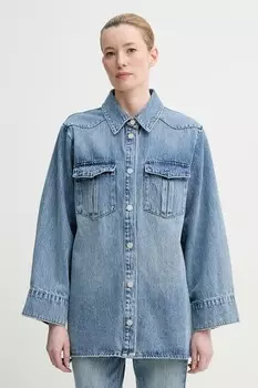 Джинсовая рубашка Gestuz, синий