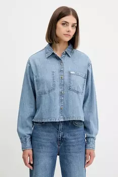 Джинсовая рубашка Guess Jeans, синий
