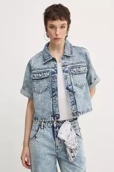 Джинсовая рубашка Guess Originals, синий