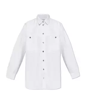 Джинсовая рубашка хикари Iro, белый