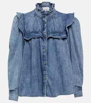 Джинсовая рубашка Idety MARANT ETOILE, синий