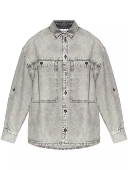 Джинсовая рубашка IRO Alysson, серый